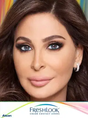 خرید لنز رنگی آبی فرشلوک کالربلندز بلو