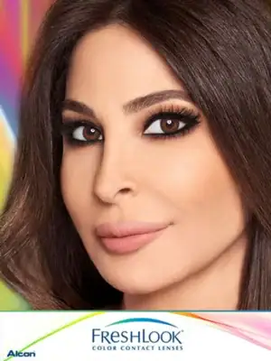 خرید لنز رنگی قهوه ای فرشلوک کالربلندز براون
