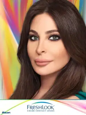 خرید لنز رنگی سبز فرشلوک کالرز گرین