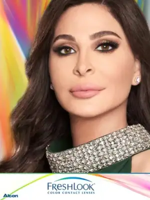 خرید لنز رنگی عسلی فرشلوک کالرز هیزل