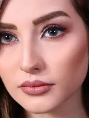 خرید لنز رنگی طوسی آبی جمستون کلاسیک اوئو آیس