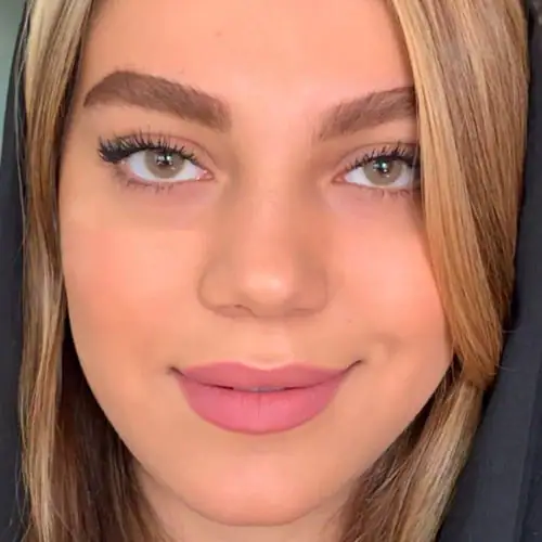 خرید لنز رنگی سبز عسلی آناستازیا موکا