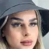 خرید لنز رنگی طوسی عسلی آیس کالر گلد بلو
