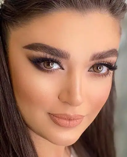 خرید لنز رنگی عسلی آیس کالر رادین گلد