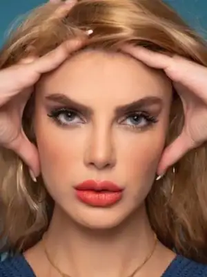 خرید لنز رنگی آبی رینبو سول بلو 1 تن