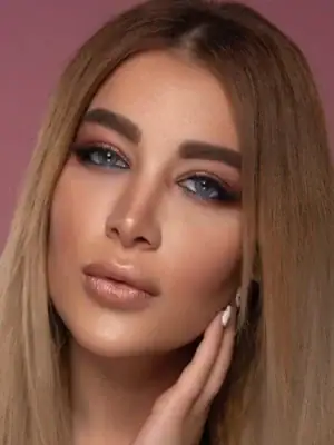 خرید لنز رنگی آبی رینبو سول بلو تن 2