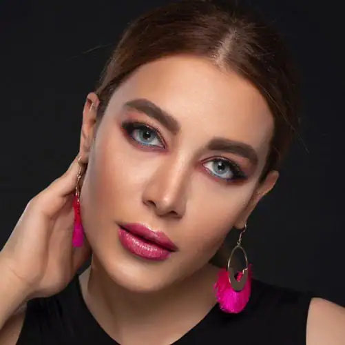 خرید لنز رنگی آبی اقیانوسی رینبو وگا بلو