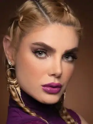 خرید لنز رنگی طوسی سبز رینبو وگا گری