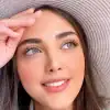 خرید لنز رنگی طوسی سبز کریستال مارین گری