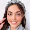 خرید لنز رنگی طوسی عسلی کریستال پینات براون