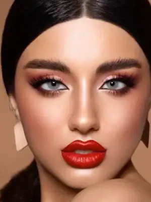 خرید لنز رنگی طوسی سبز دهب اسکای