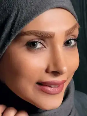 خرید لنز رنگی طوسی عسلی آرین لایت گری تن3