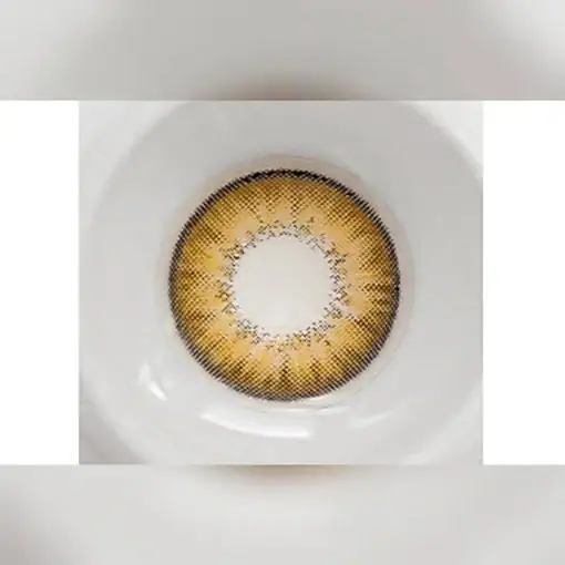 لنز رنگی عسلی فستیوال مورنینگ آیس هازل - Image 3