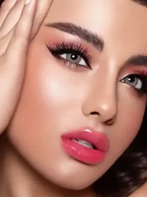 خرید لنز رنگی سبز دهب گری گرین
