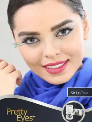 خرید لنز رنگی طوسی مارشال گری تن 1