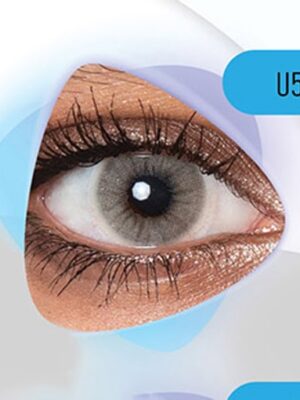 خرید لنز رنگی طوسی یخی کلیر ویژن U592