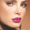 خرید لنز رنگی طوسی عسلی رینبو گری 306 تن 3