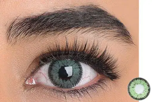 لنز رنگی سبز سولکو تویینز جید - Image 2