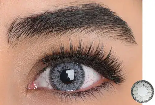 لنز رنگی طوسی یخی سولکو تویینز پرل - Image 2