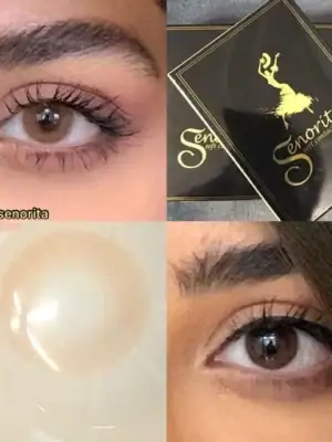 خرید لنز رنگی عسلی سنوریتا کت آی