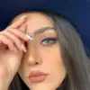 خرید لنز رنگی آبی عسلی اف ایکس نیل بلو