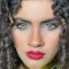 خرید لنز رنگی سبز عسلی اف ایکس ریحانا
