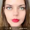 خرید لنز رنگی آبی عسلی الامور آمور بلو