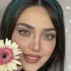 خرید لنز رنگی سبز الامور رترو ونوم گرین