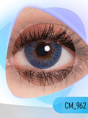 خرید لنز رنگی آبی کلیر ویژن CM962