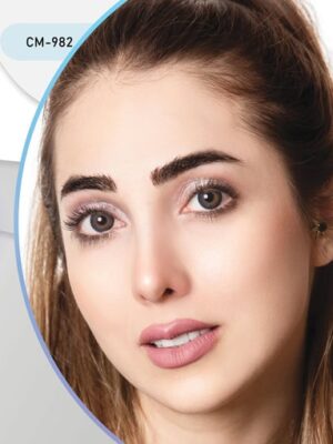 خرید لنز آبی عسلی کلیر ویژن CM982