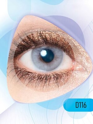 خرید لنز رنگی طوسی کلیر ویژن D116