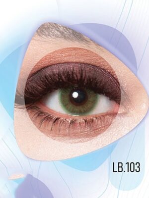 خرید لنز رنگی سبز کلیر ویژن LB103