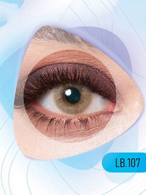 خرید لنز رنگی عسلی کلیر ویژن LB107