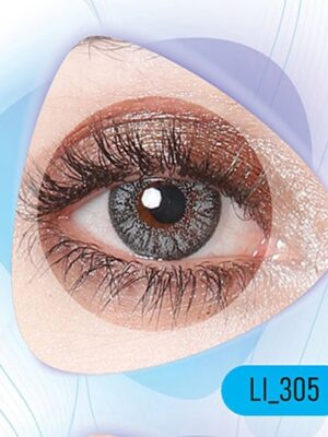 خرید لنز رنگی طوسی کلیر ویژن LI305