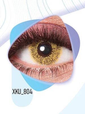 خرید لنز رنگی عسلی کلیر ویژن XKU804