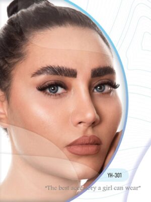خرید لنز رنگی آبی عسلی کلیر ویژن YH301