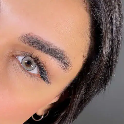 لنز رنگی طوسی آبی جمستون لاوا گری - Image 2