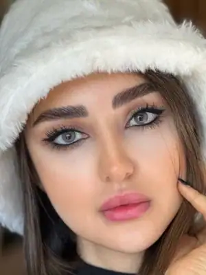 خرید لنز رنگی طوسی سبز شیخ بیوتی کریستال