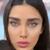 خرید لنز رنگی سبز عسلی ان کی لیو مرلوت