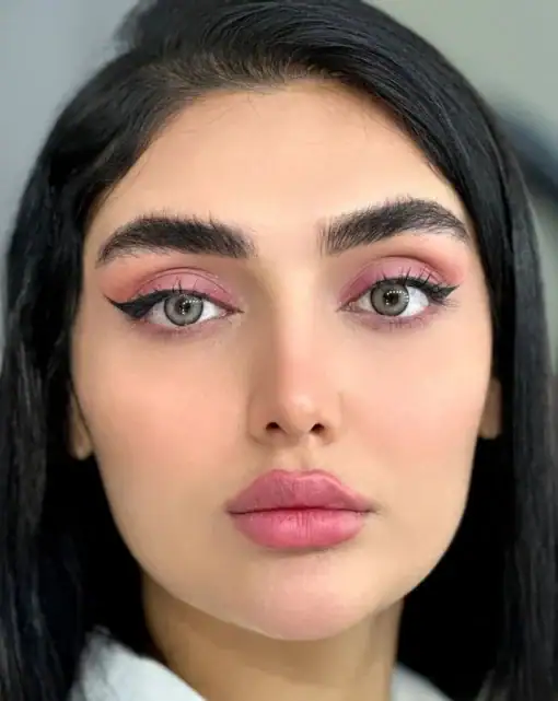 خرید لنز رنگی طوسی عسلی یونیک آزلیا