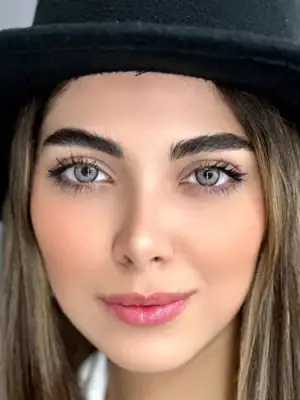 خرید لنز رنگی طوسی یونیک جاسپر