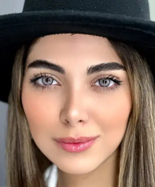 خرید لنز رنگی طوسی یونیک جاسپر