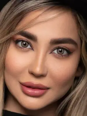 خرید لنز رنگی عسلی اپتی کالر ریتا براون