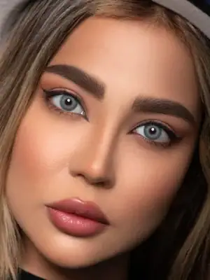 خرید لنز رنگی آبی اپتی کالر ریتا لایت بلو
