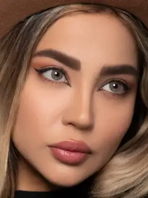 خرید لنز رنگی عسلی اپتی کالر روبی براون
