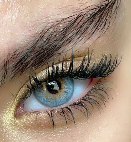 لنز رنگی طوسی عسلی سلنا دیپ گری - Image 2