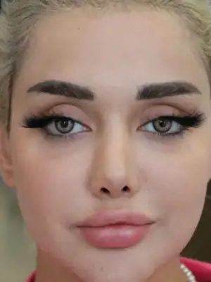 خرید لنز رنگی عسلی سلنا کمل