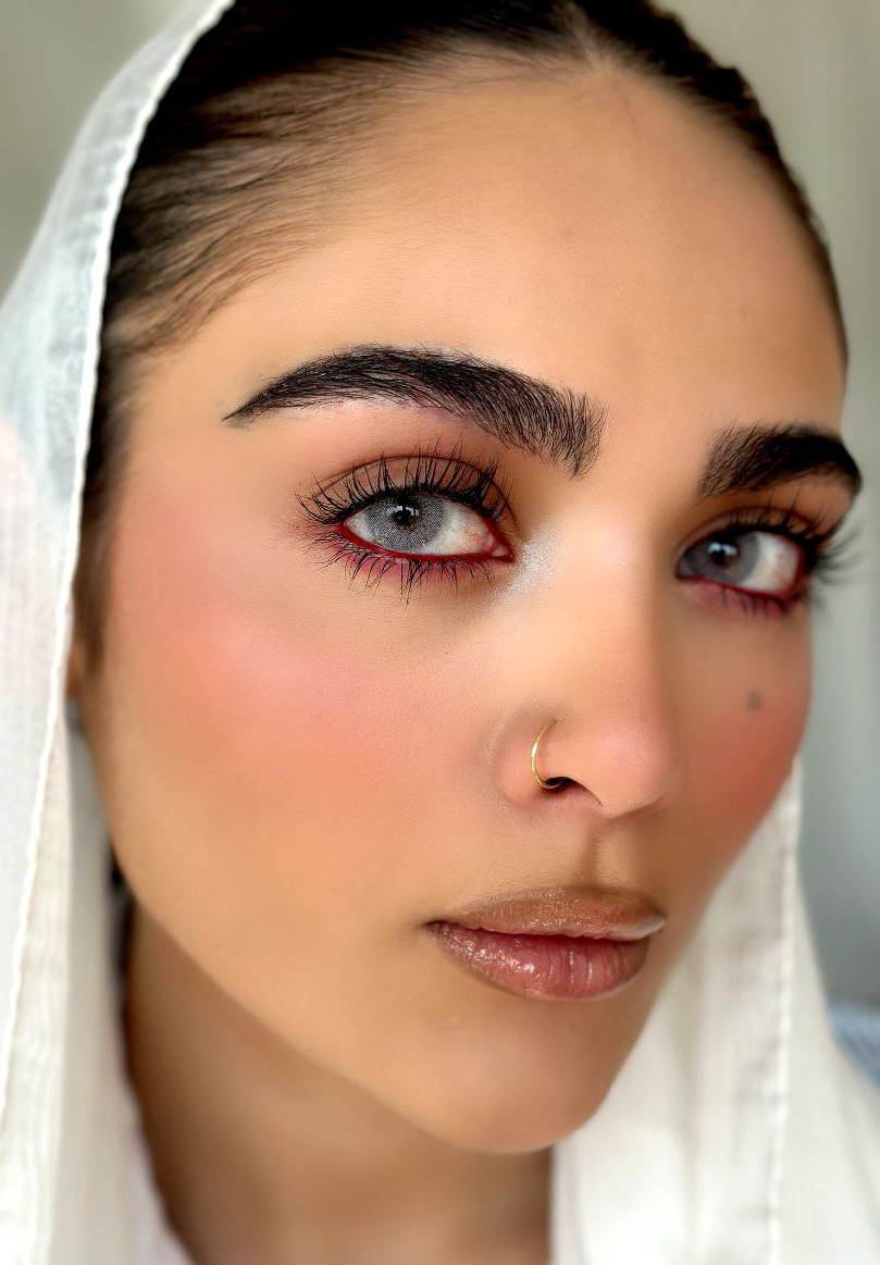 لنز رنگی طوسی یونیک سیلور - Image 2